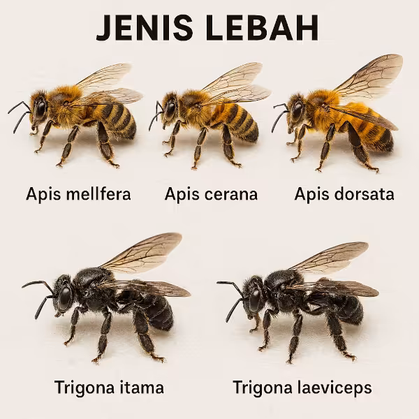 Jenis lebah penghasil madu
